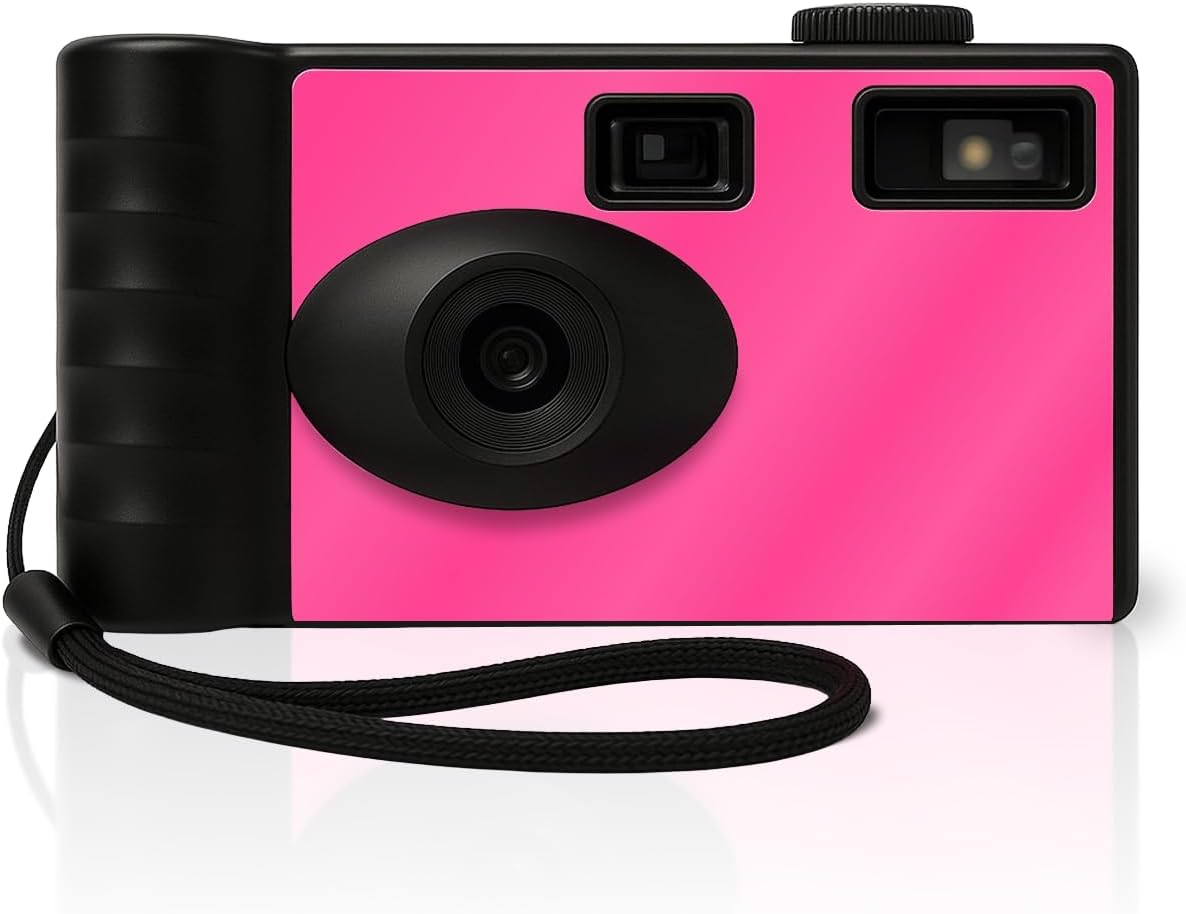 LENSY Screen Free Digital Camera with Retro Filters and Flash
