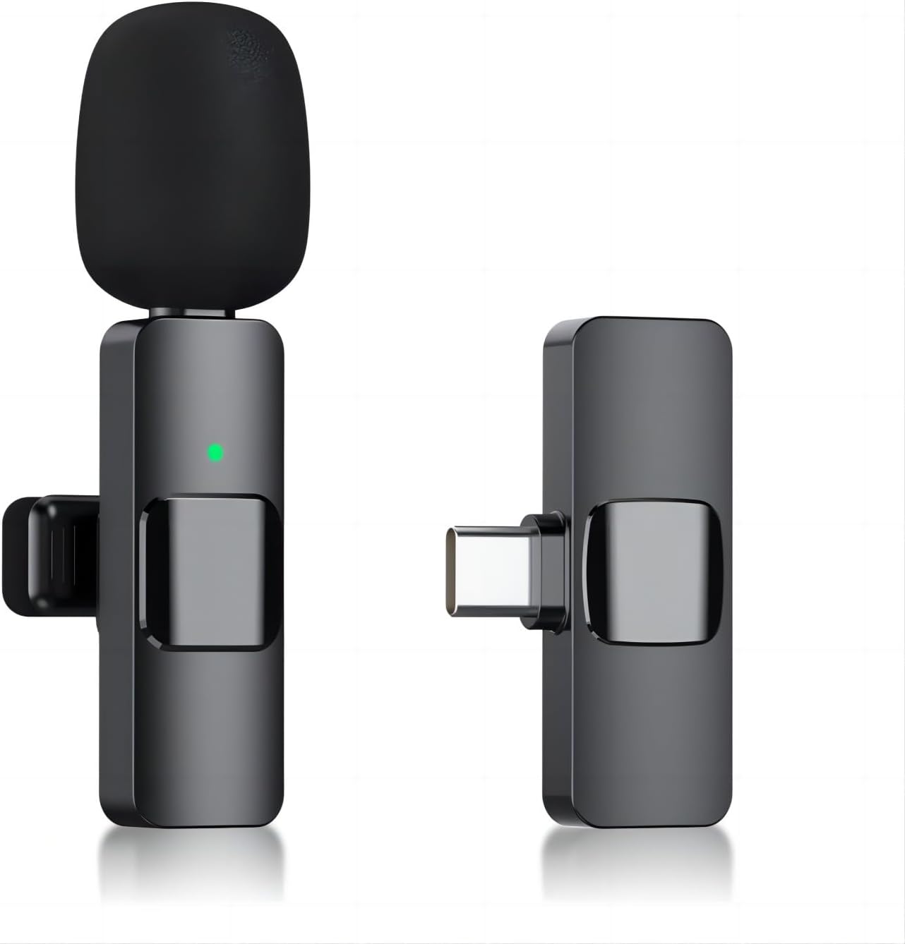 PQRQP Wireless Microphone for iPhone 15 and Android Devices