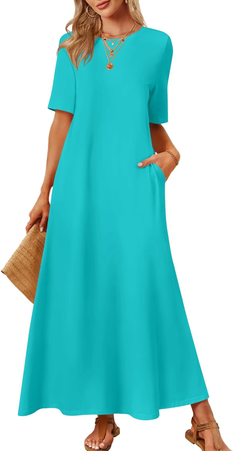 Stylish Women's Summer Maxi Dress for Beach and Casual Wear
