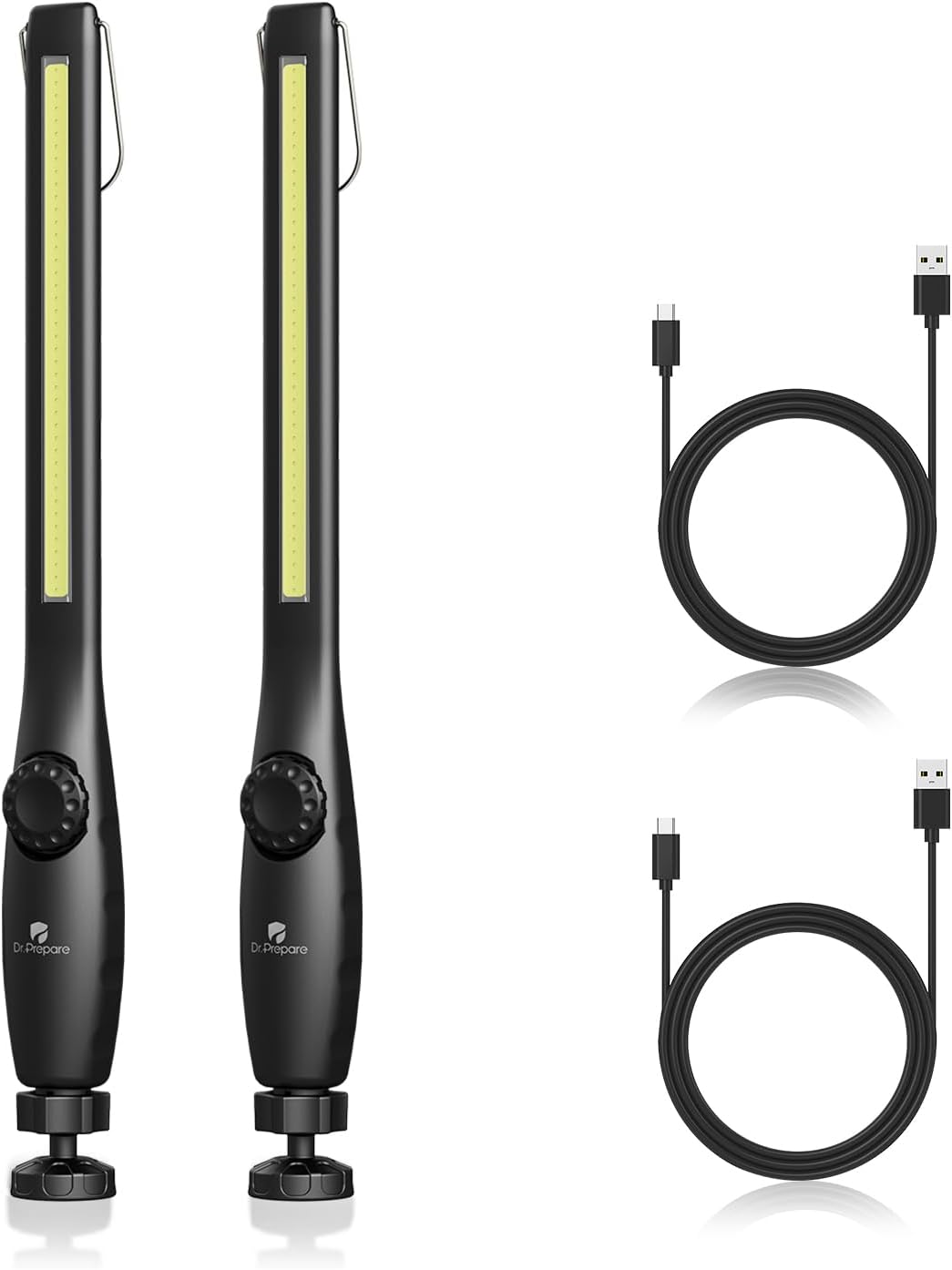 DR.PREPARE LED Work Light: 700 Lumens Rechargeable Inspection Light