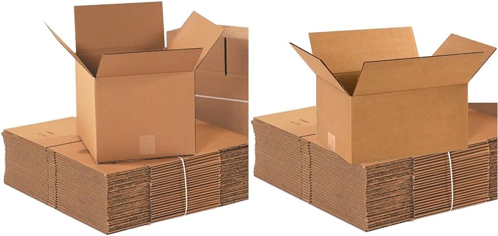 Heavy Duty Moving Boxes for Packing and Storage - 25-Pack