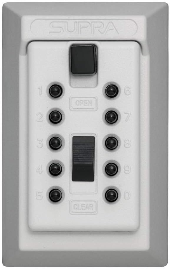 Kidde AccessPoint KeySafe Original Push Button Lock Box for Keys