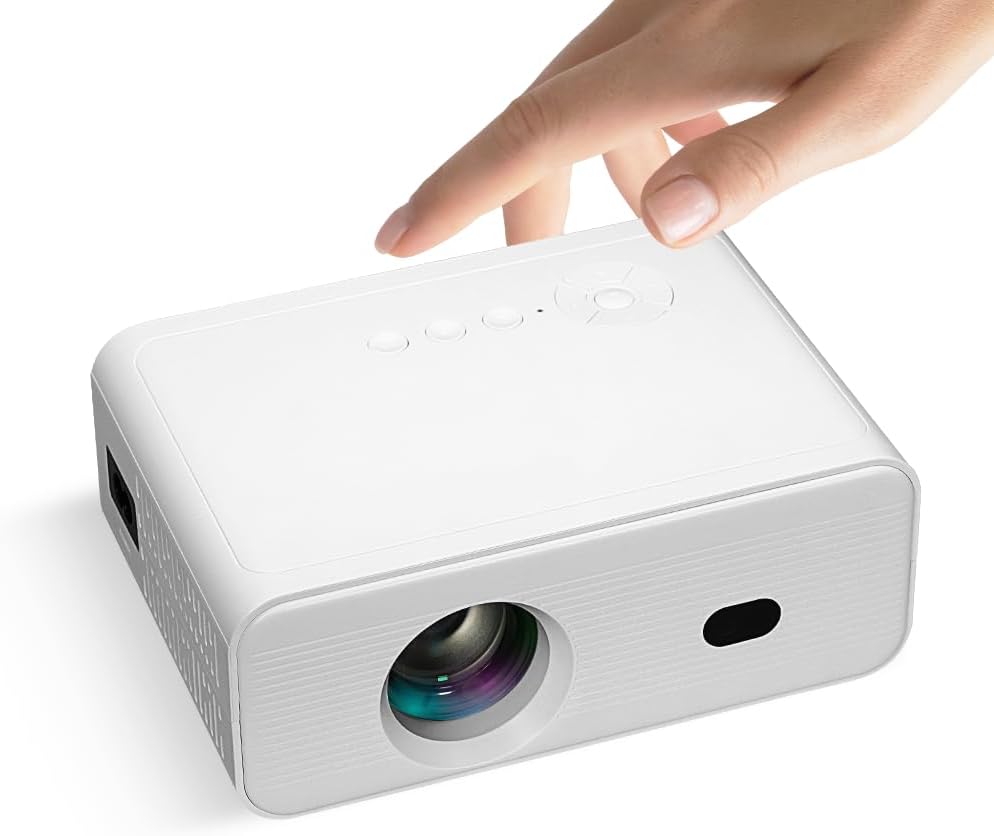 4K Smart Mini Projector - Portable Outdoor Movie Experience