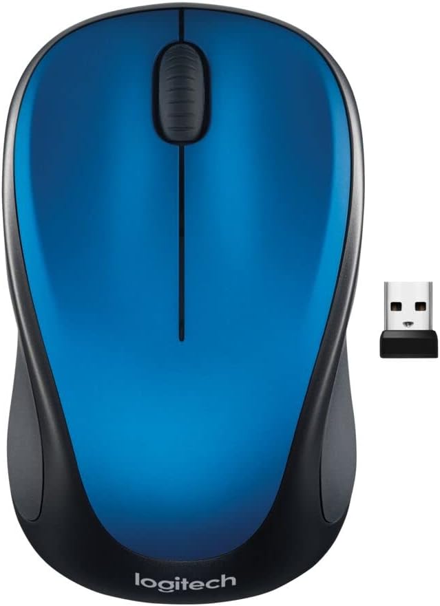 Logitech M317 Wireless Mouse - 1000 DPI Optical Tracking