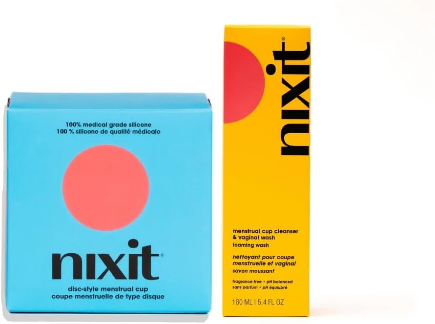 nixit Reusable Menstrual Disc & Wash