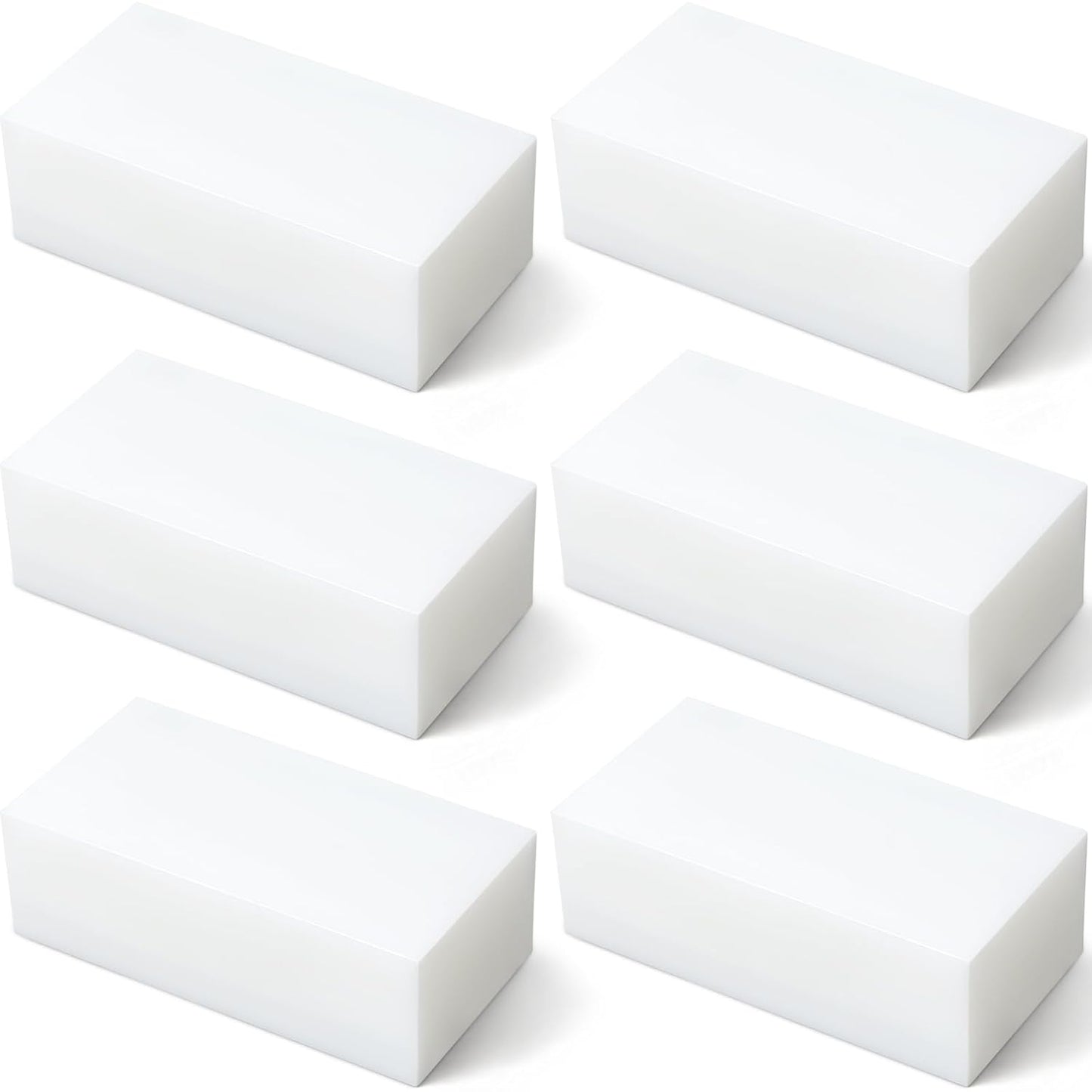 Colingmill 6 Pcs HDPE Plastic Block for DIY Projects