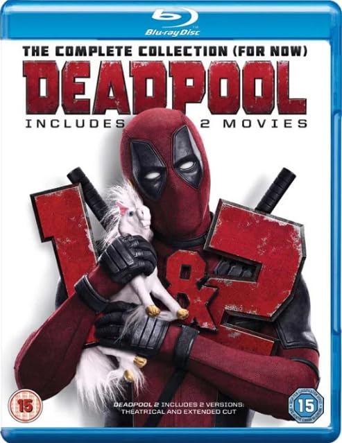 Deadpool 1 & 2 Blu-Ray Collection for Ultimate Superhero Fans