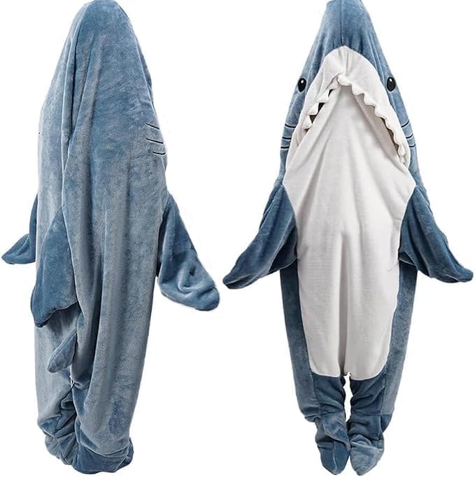 PADTIC Shark Blanket Hoodie Onesie for Ultimate Comfort and Fun