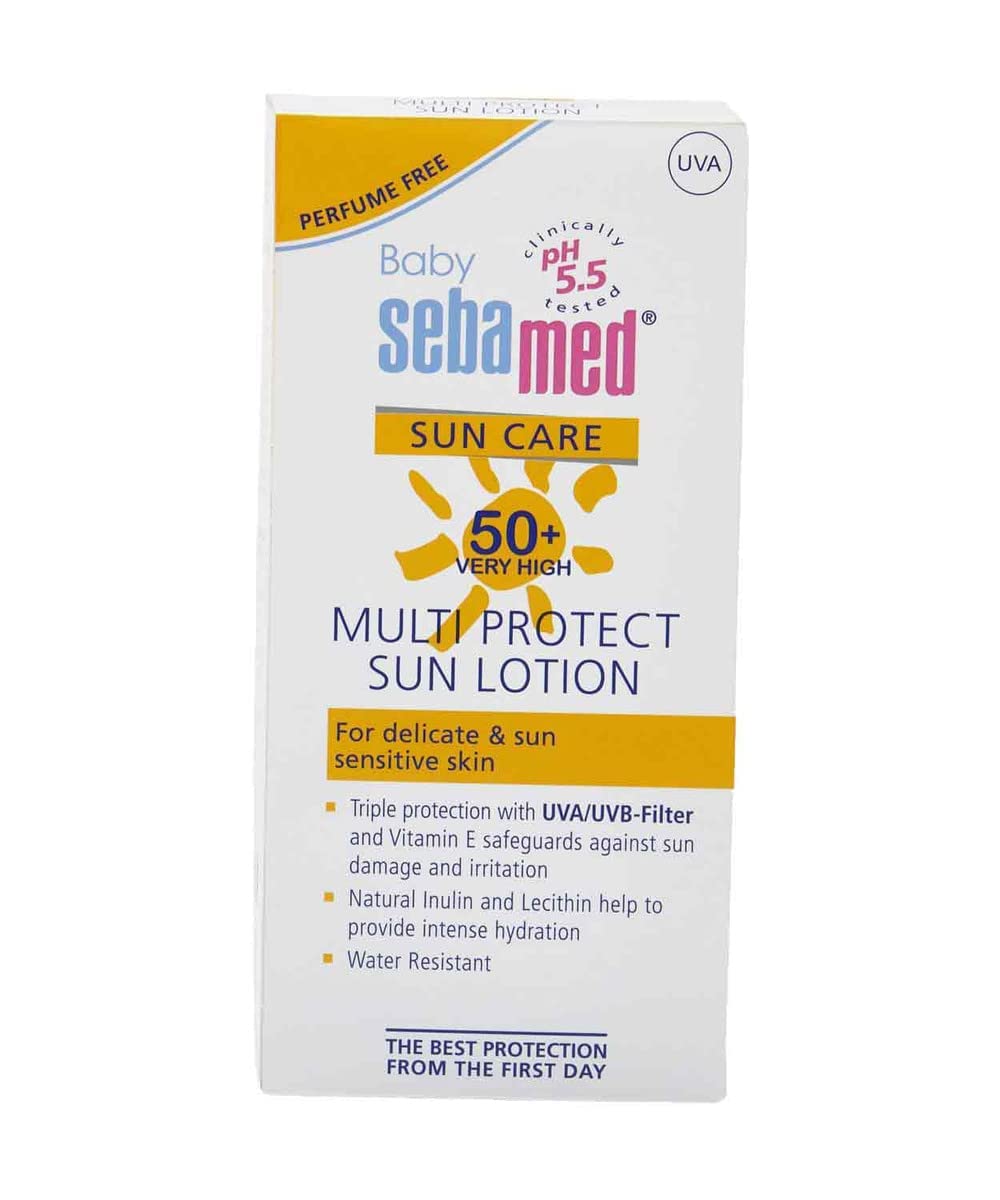 SebaMed Baby SPF 50 Cream for Sensitive Skin - 200ml Protection