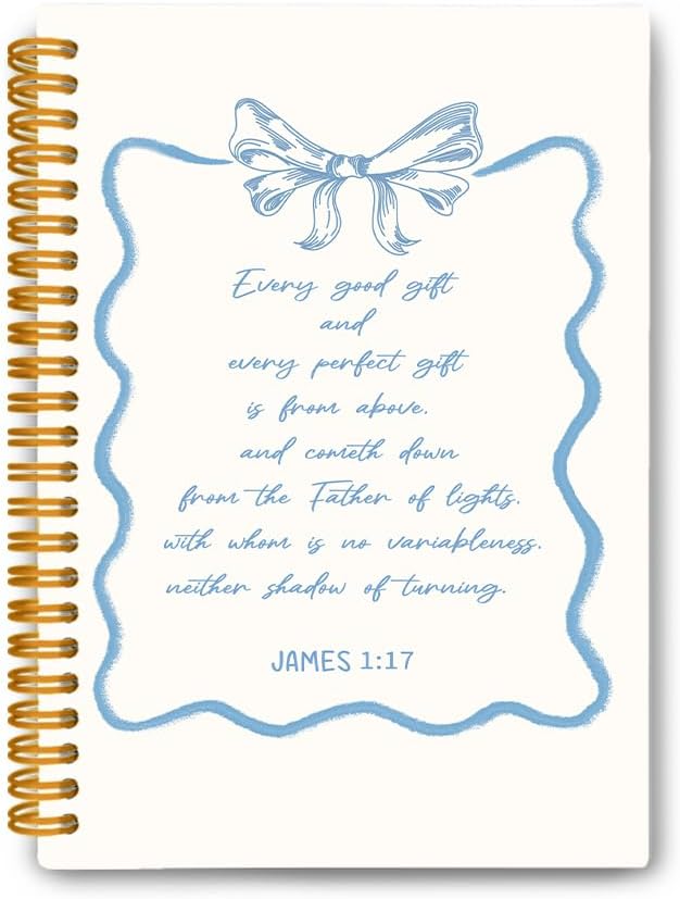 Christian Spiral Notebook 80 Sheets 5.8x8.3, UYIKG