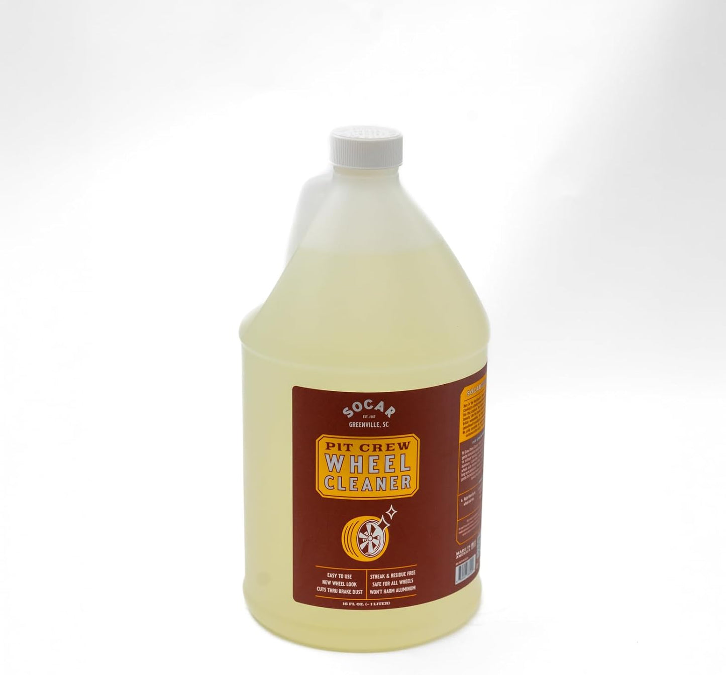 SOCAR Pit Crew Wheel Cleaner - Powerful Formula for All Wheels