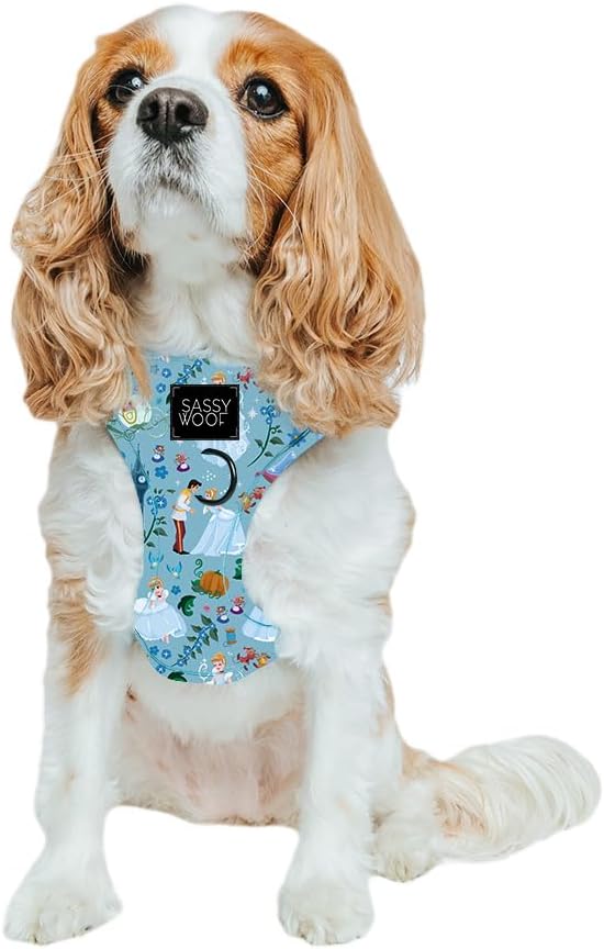Dog Adjustable Harness - Disney Princess Cinderella for Small Dogs