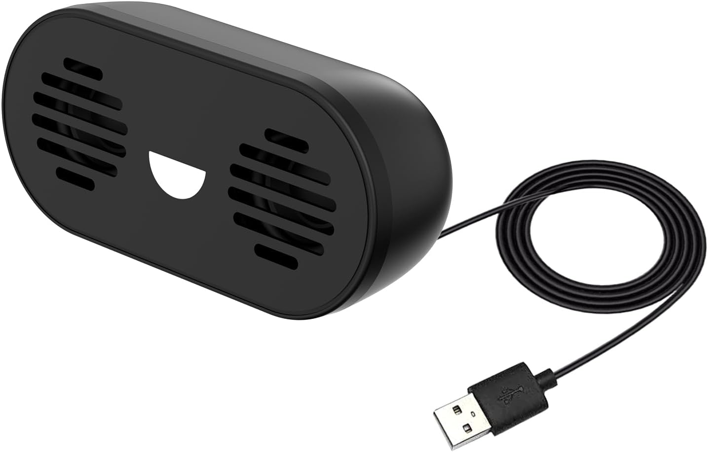 USB Desktop Speaker: Stereo Sound & LED Light