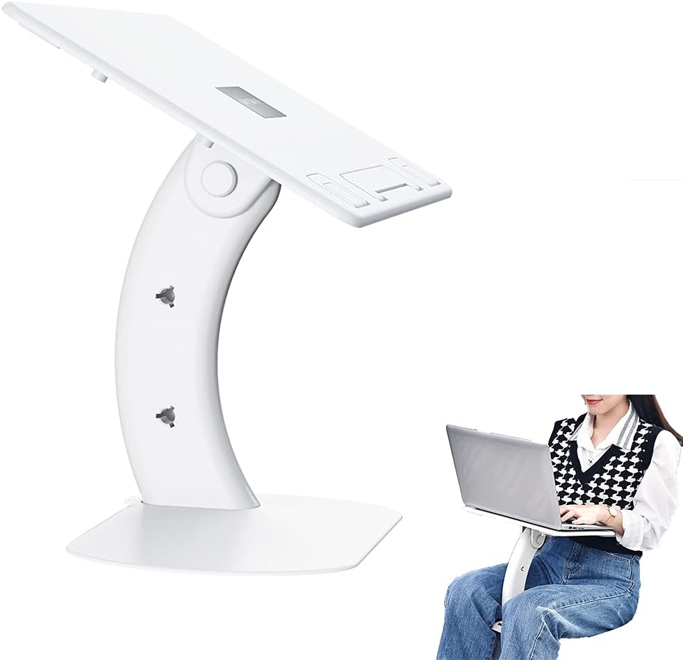 Portable Laptop Stand for Bed and Sofa - Adjustable Ergonomic Tray
