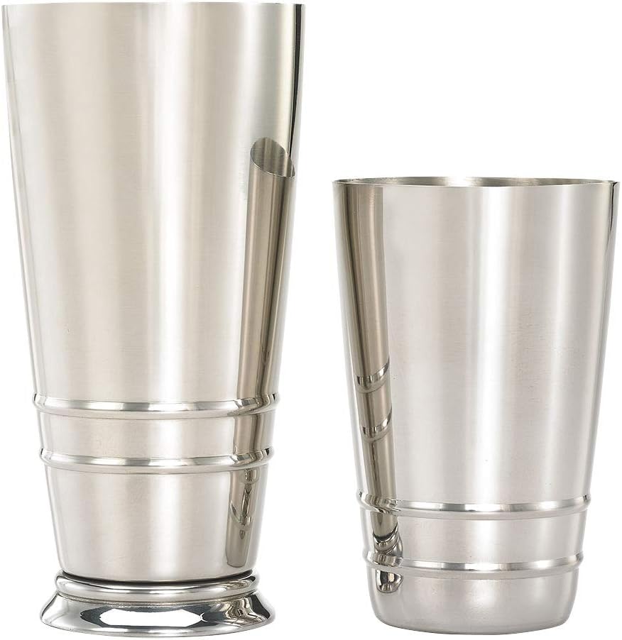 Barfly Cocktail Tin Set - Stainless Steel Shakers for Mixology