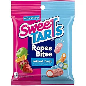SweeTARTS Ropes Bites: Soft & Chewy Candy Delight in 5.25 Ounce