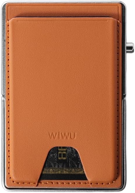 MagSafe Wallet with Strong Magnetic 7 Card Holder and Stand