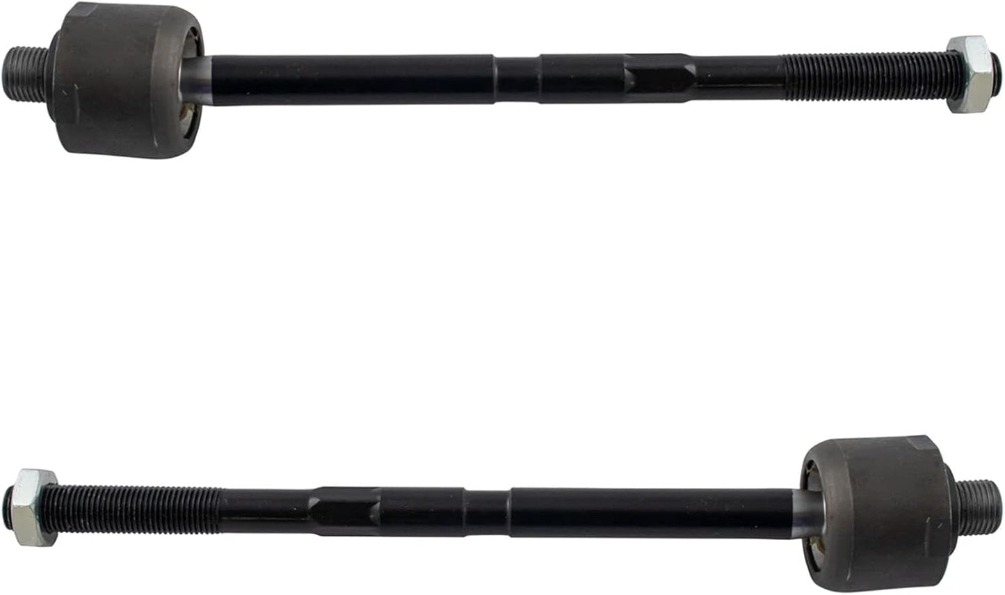TRQ Front Inner Tie Rod Set for 2007-2014 Mercedes-Benz Models