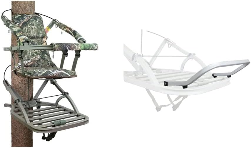 Viper SD Climbing Treestand with Footrest Kit for Ultimate Comfort