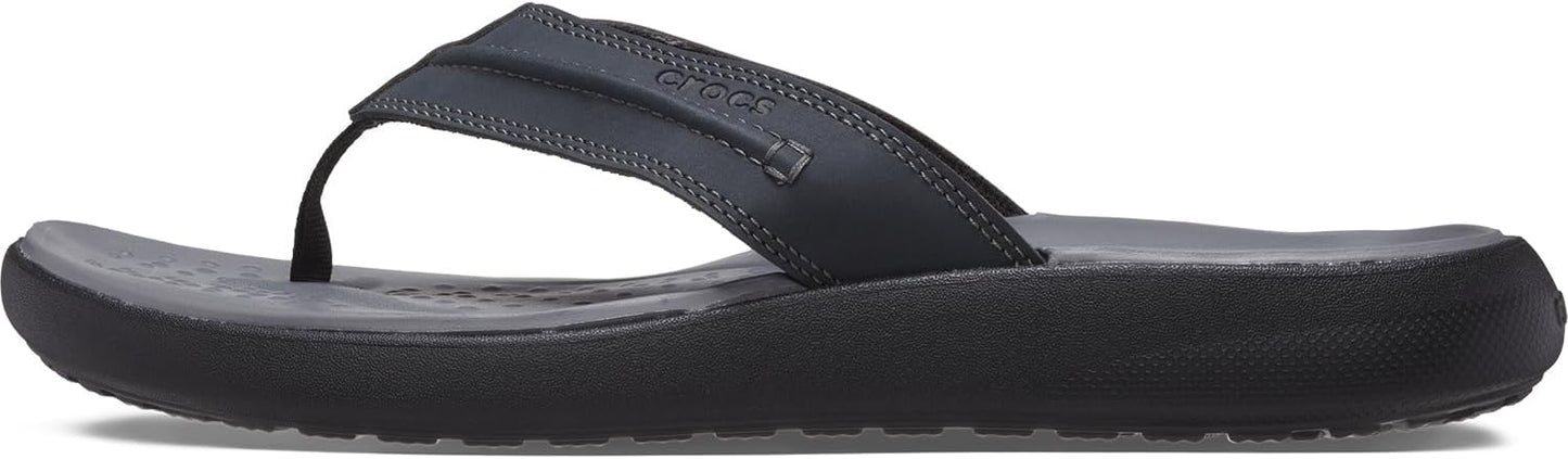 Comfy Yukon Vista II Flip Flops for Men by Crocs - Perfect Fit