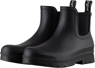 Planone Short Rain Boots for Women - Stylish Waterproof Garden Shoes