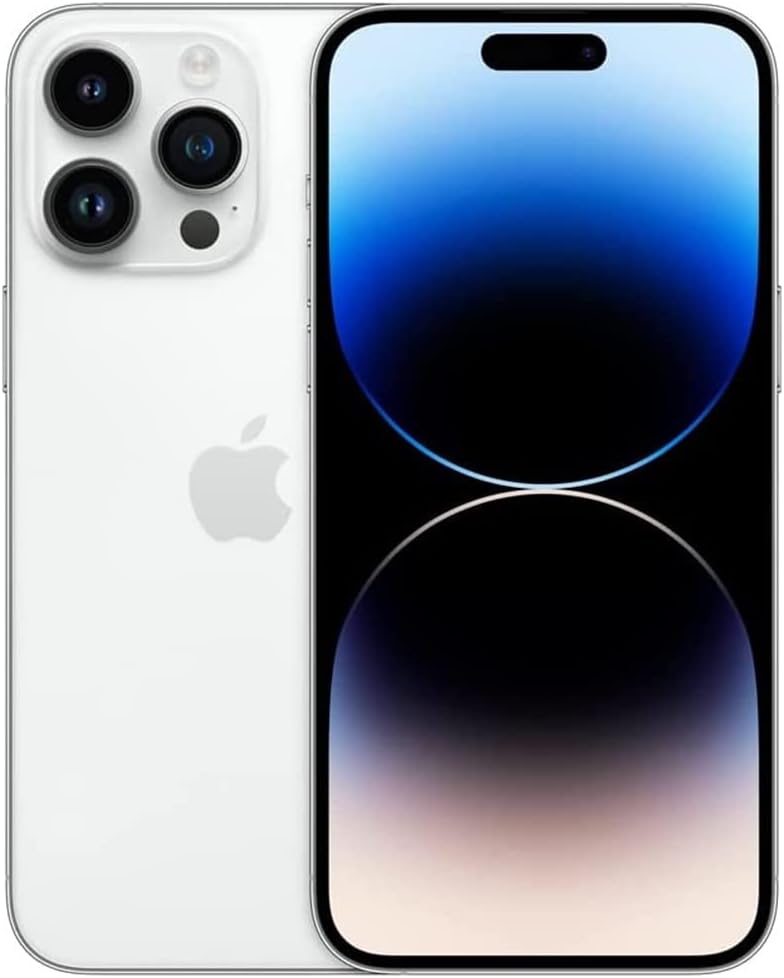 Apple iPhone 14 Pro 128GB Silver Renewed with Stunning Features