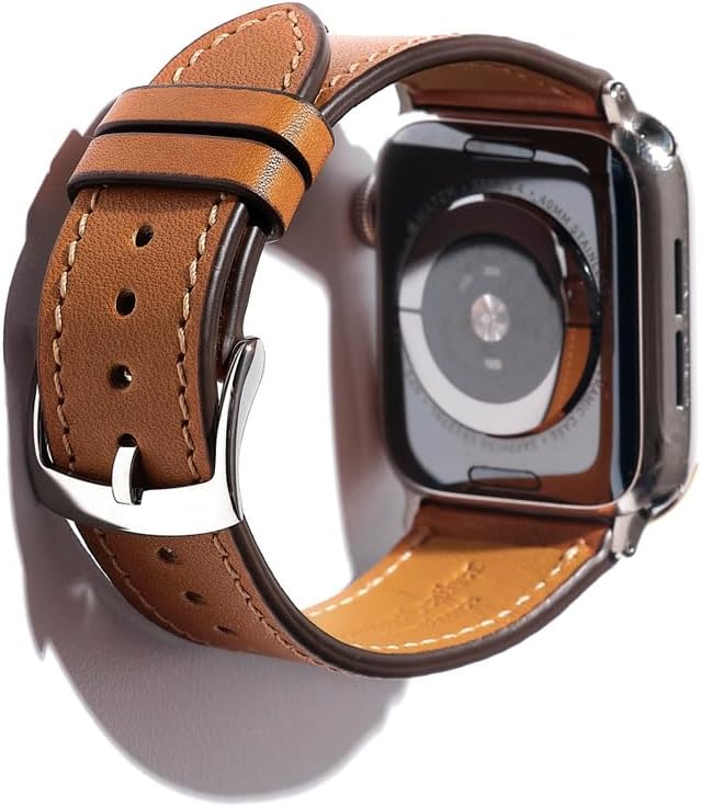 SONAMU New York Genuine Leather Apple Watch Straps