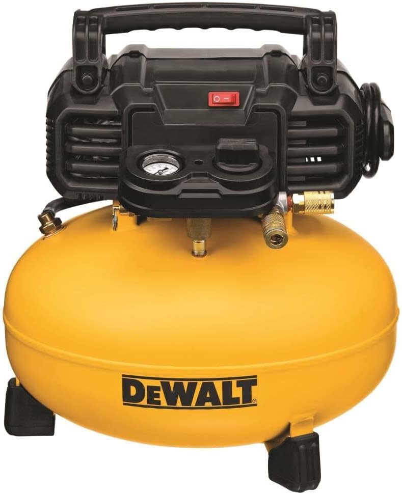DEWALT 6 Gallon Pancake Air Compressor | Maximum 165 PSI