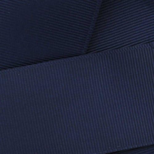 3 in Navy Grosgrain Ribbon Solid 100 Yard Reel for Crafting