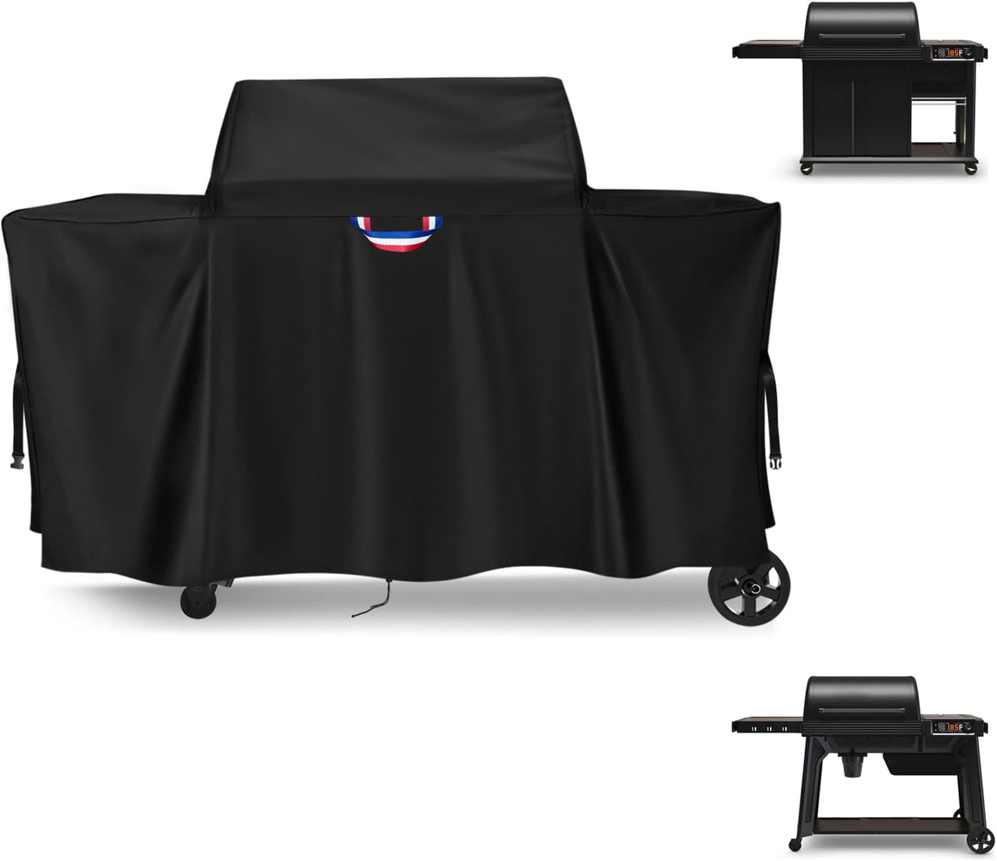 Grill Cover for Traeger Woodridge Pro/Elite Grills - Heavy Duty