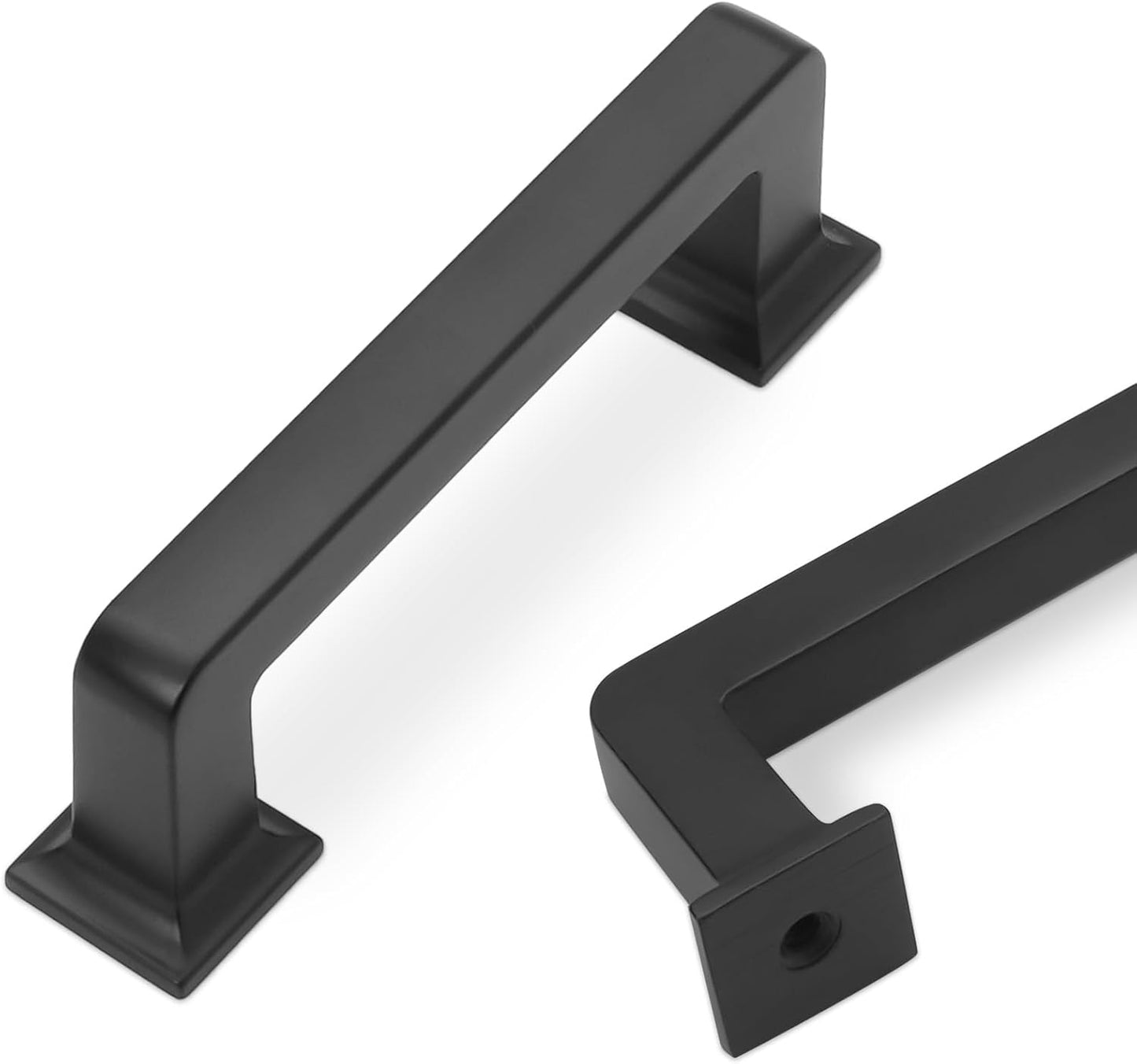 COTYKILEY 10 Pack 3 Inch Matte Black Kitchen Cabinet Handles