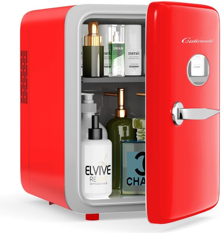 Skincare Fridge - 4L Mini Fridge for Makeup and Food Storage