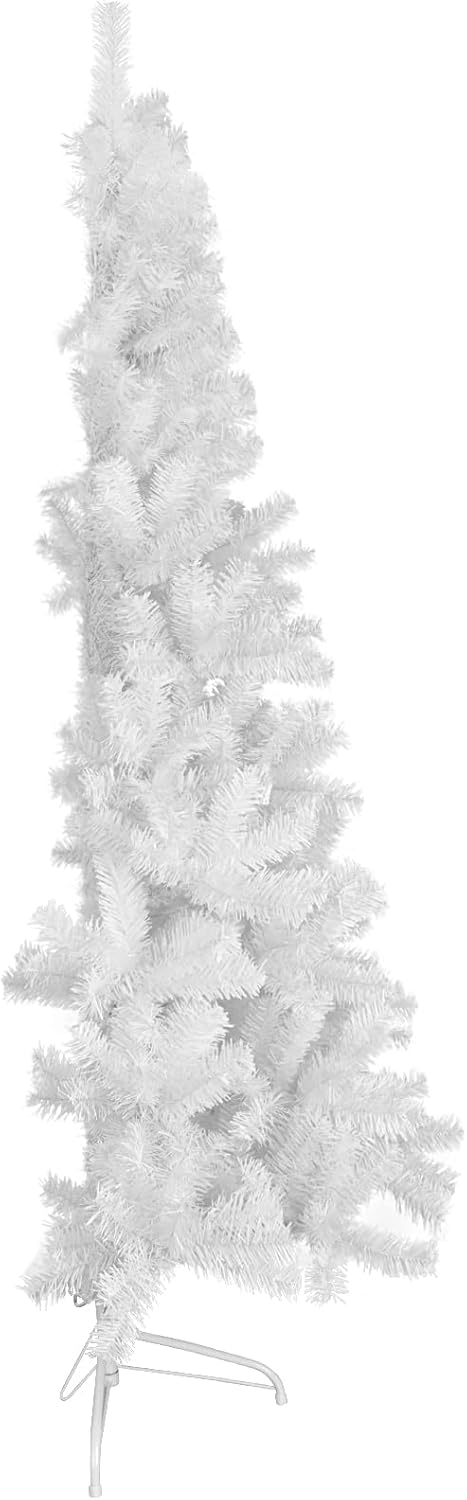 CCINEE 6ft Pine Artificial Christmas Half Tree for Festive Decor