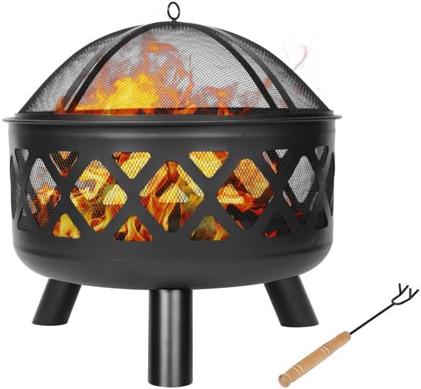 Red Mountain Valley 24in Outdoor Wood Burning Fire Pit Review