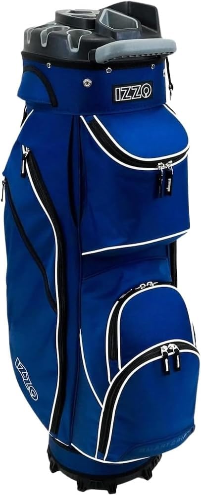 Izzo Vault Bag: Durable Golf Bag with 14 Way Club Divider