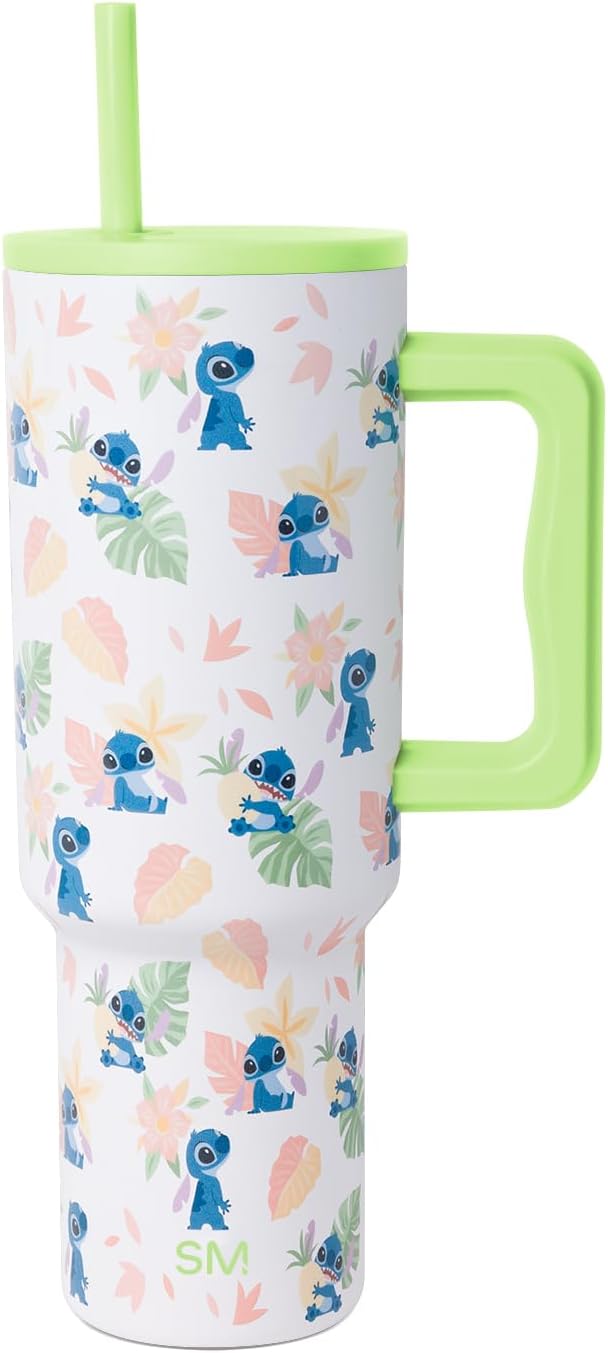 Simple Modern Disney 40 oz Tumbler with Handle for Travel