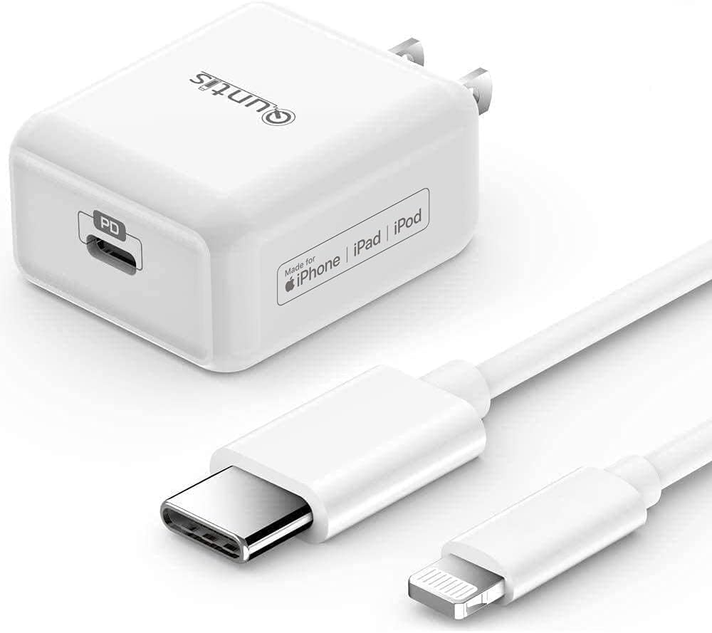 Quntis 20W Fast Charger for iPhone - Apple MFi Certified