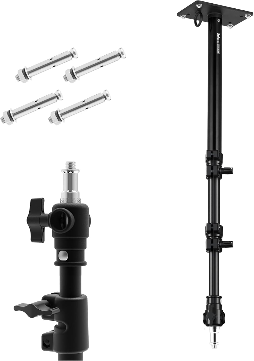 Selens Camera Wall Mount Ring Light Boom Arm for Studio Use
