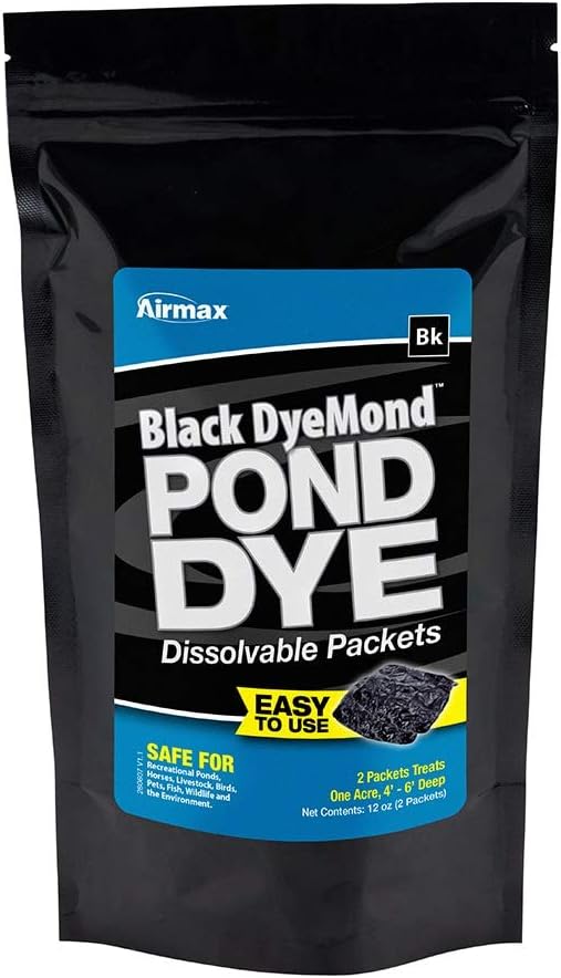 Airmax Pond Dye Packets for Large Pond & Lake UV Protection