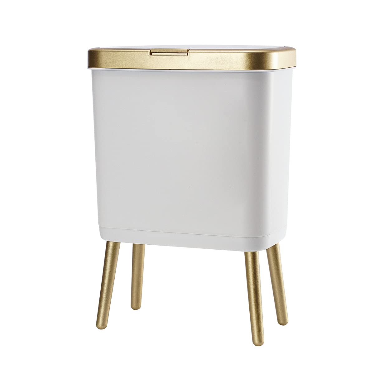 Procade Bathroom Trash Can with Lid - Stylish 4 Gallon Bin