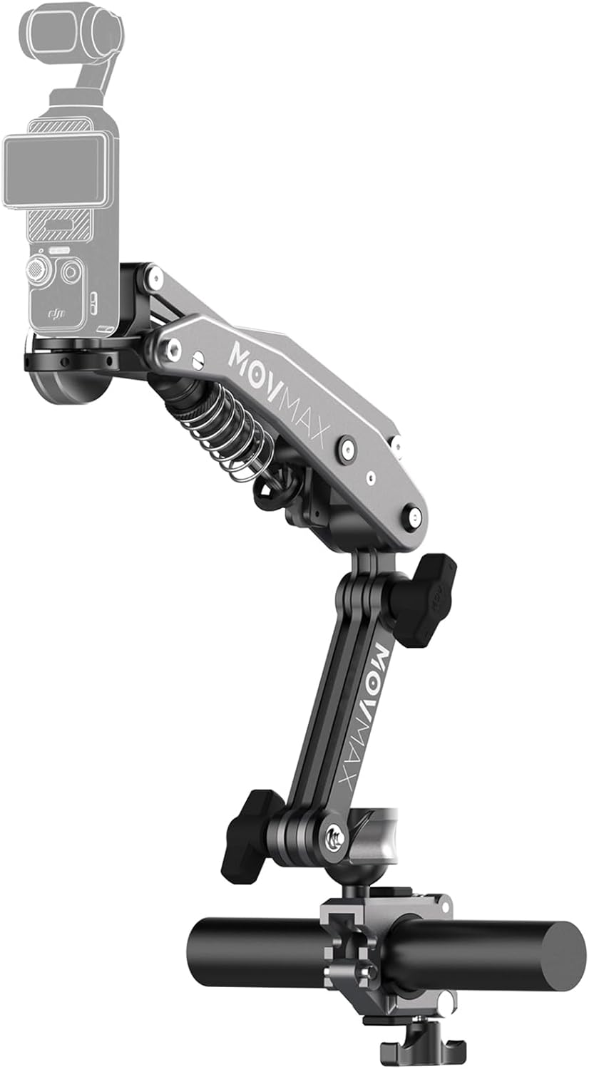 Blade Arm for DJI Pocket 3 and GoPro Hero - Motorcycle Mount