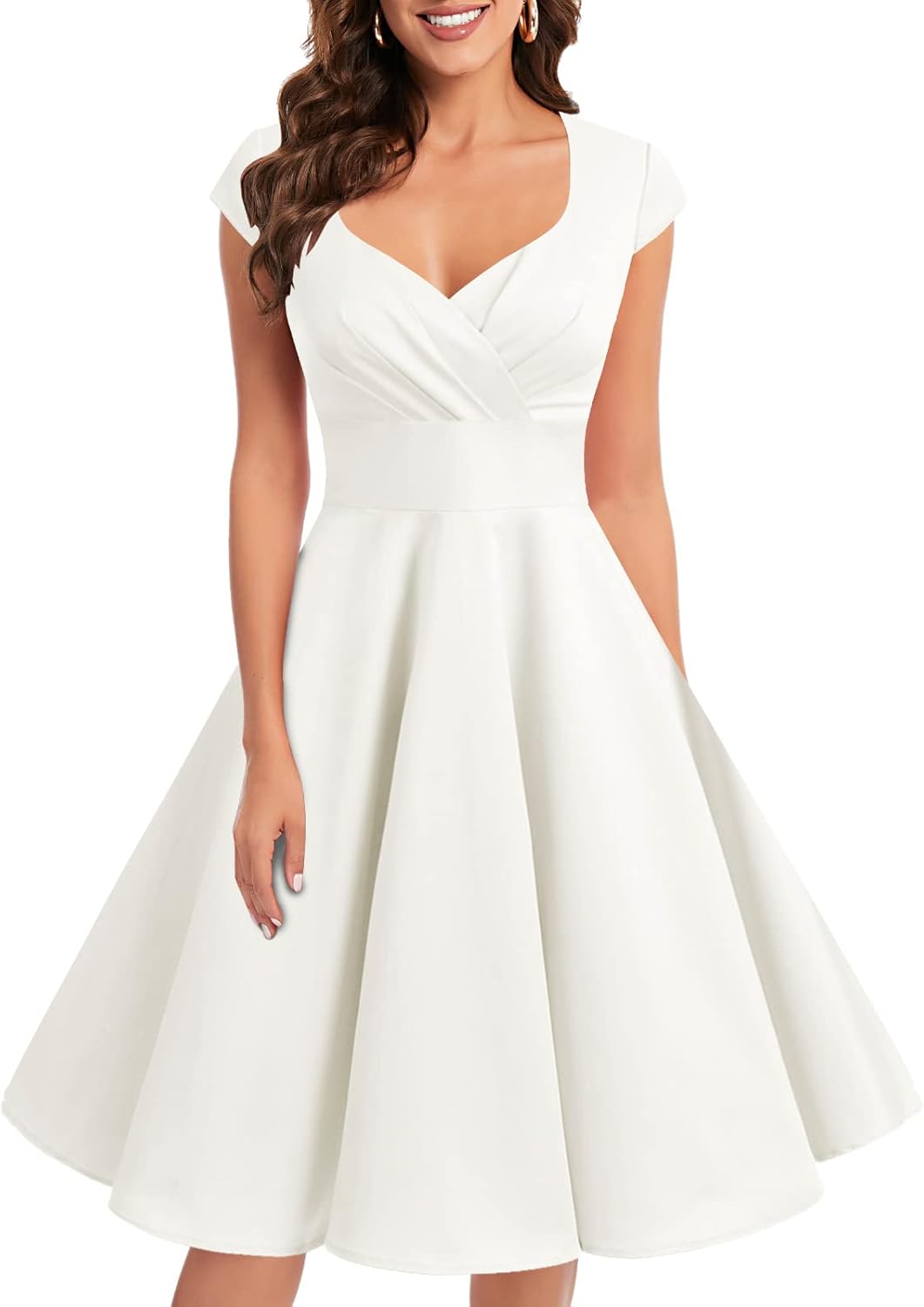 Bbonlinedress Women Short 1950s Retro Vintage Cocktail Dress