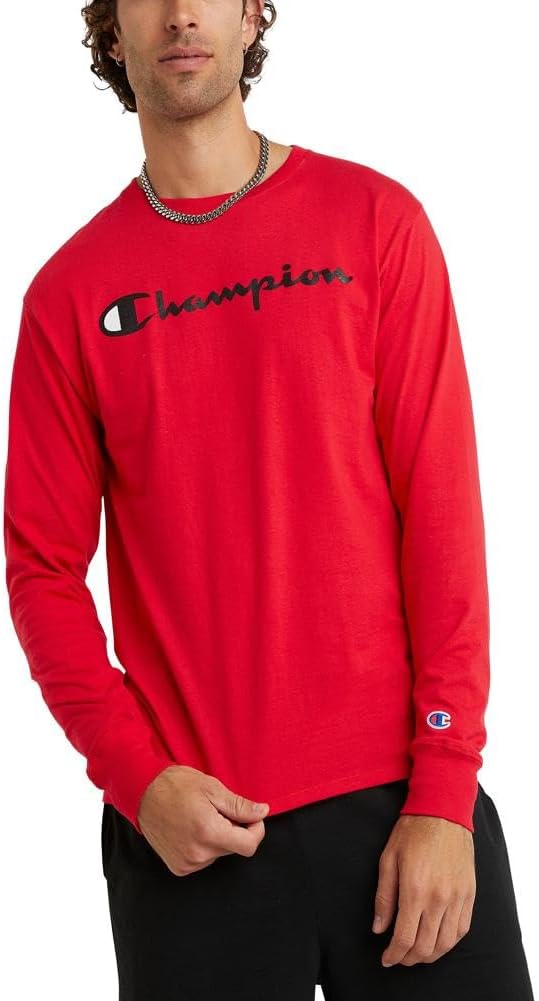 Champion Men's Soft Long Sleeve Tee