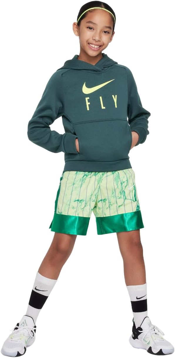 Nike Girls' FLY Therma-FIT Basketball Hoodie - Stylish & Warm!