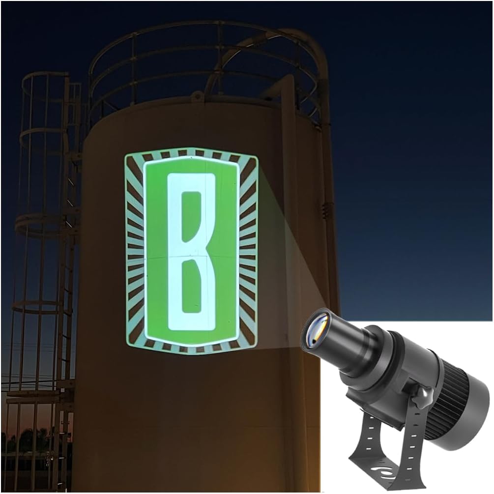 110W Custom GOBO Projector for Stunning Logo Displays Outdoors