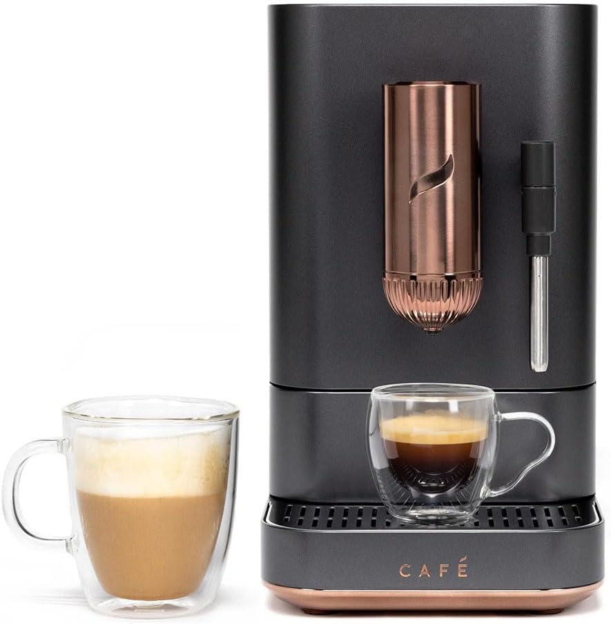 Fast Brew Espresso Machine with Grinder