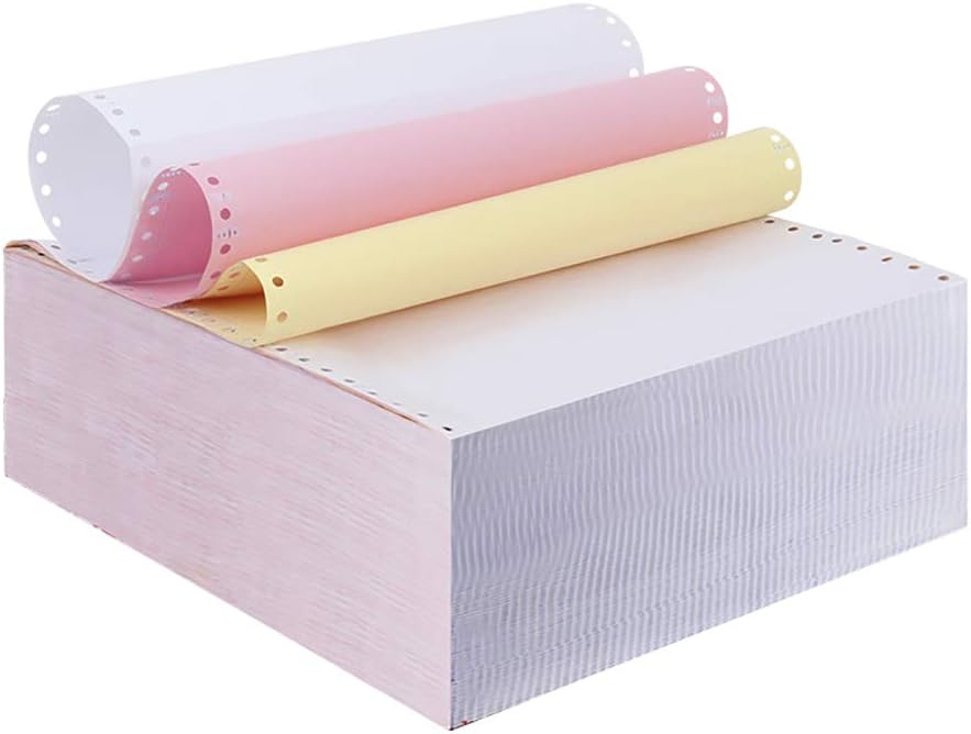 Carbonless Continuous Forms Computer Paper for Dot Matrix Printers