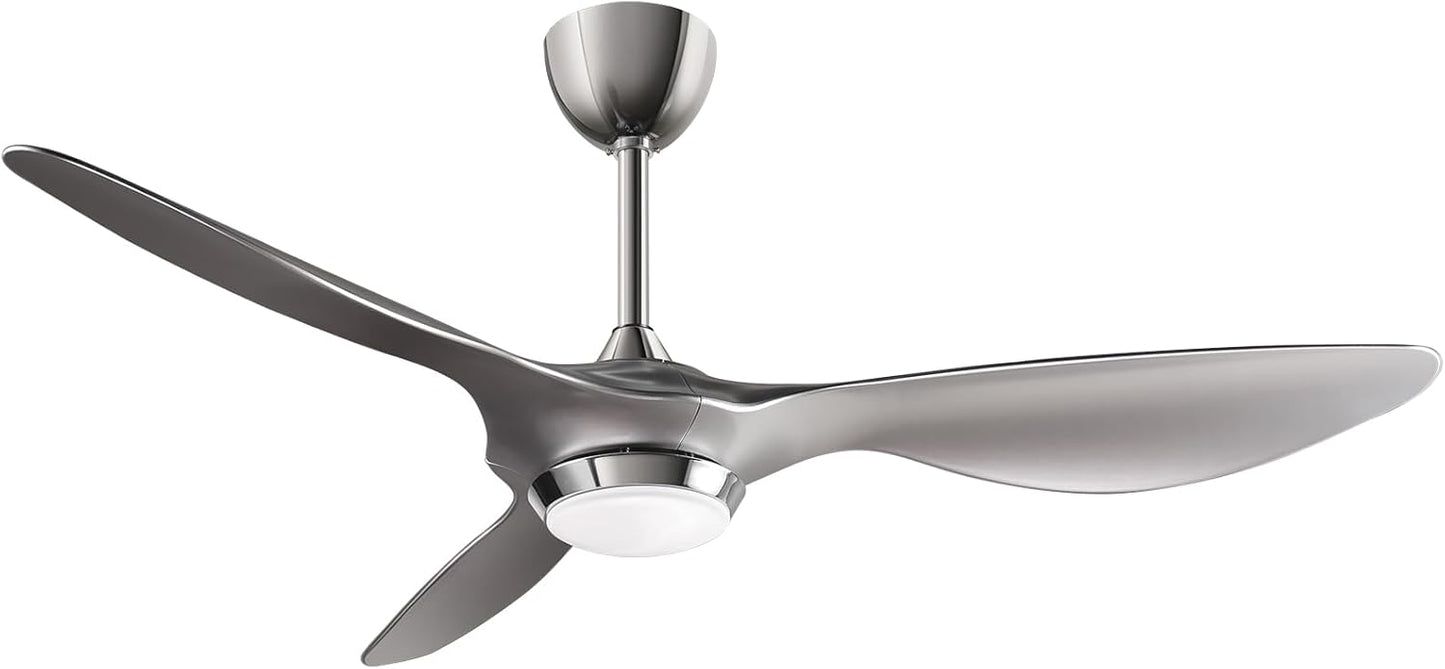 Reiga 52 Inch Modern Smart WiFi Ceiling Fan with Light Control