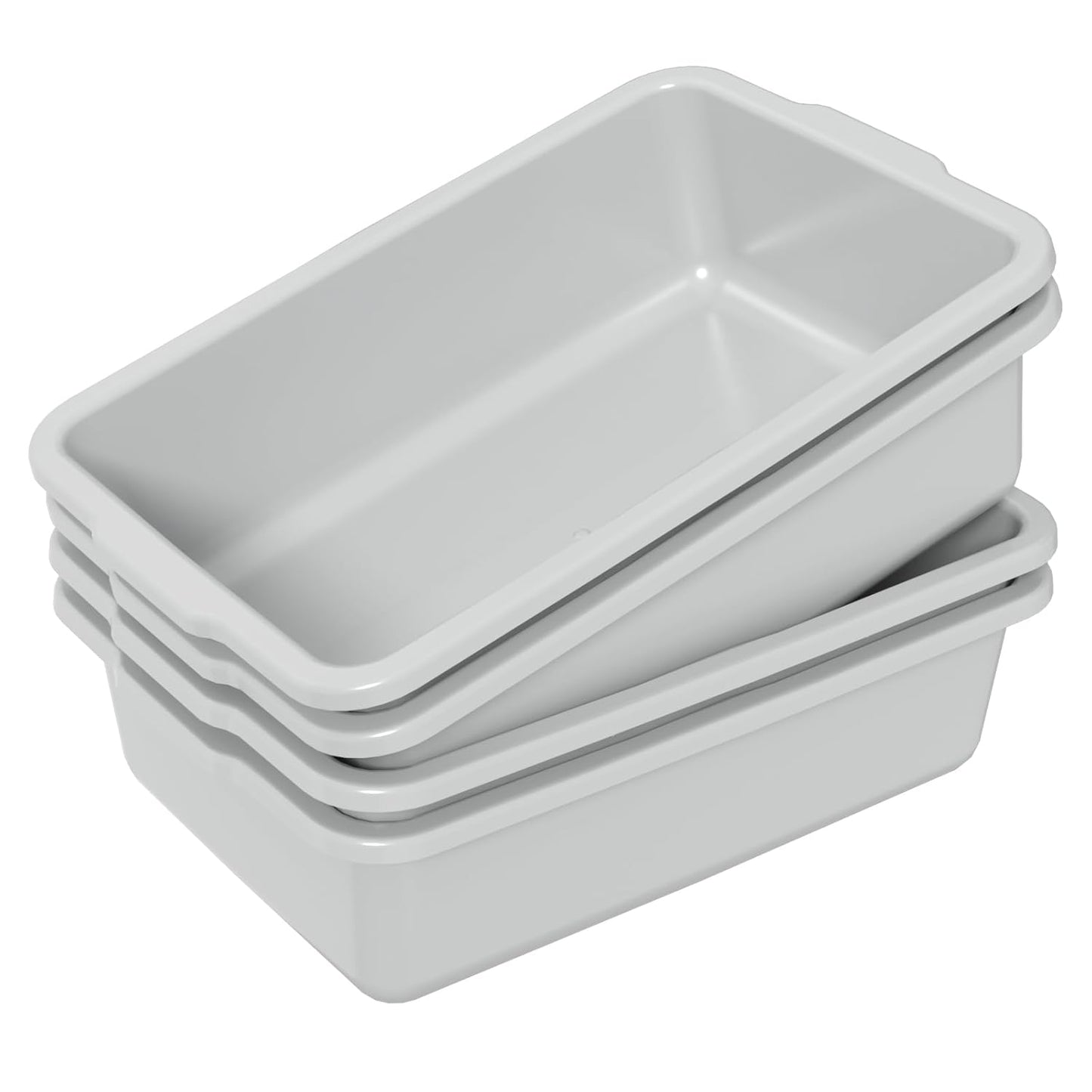 35 L Large Bus Tubs for Commercial Use - Durable Plastic Bins