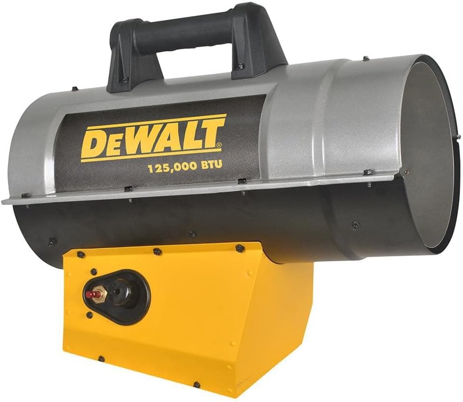DEWALT Propane Heater: Powerful 85-125K BTU